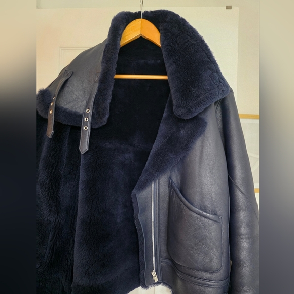 Club Monaco Diya Shearling Coat - Picture 8 of 16